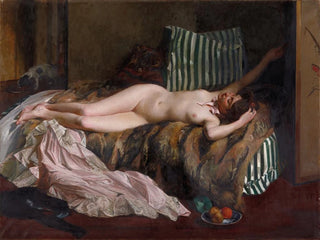 La jeune fille après un bal masqué - Jacques-Émile Blanche — artwork view