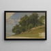 Edge of a Wood - Jakob Becker — framed artwork on a wall