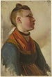 Young Farm Girl 2 - Jakob Becker — artwork view