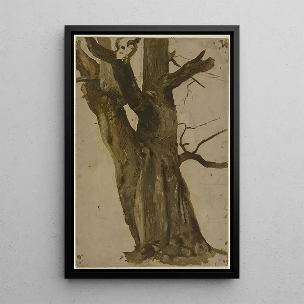 Hollow Tree - Jakob Becker — framed artwork on a wall