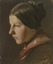 Portrait of a Peasant Woman - Jakob Becker — artwork view