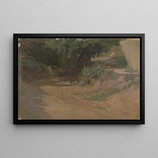 Ravin - Jakob Becker — framed artwork on a wall
