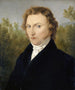 Portrait of the artist's brother-in-law, Dr. Johannes Kissel Miville - Jakob Christoph Miville — artwork view
