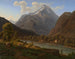 View of the Bristenstock near Altdorf - Jakob Christoph Miville — artwork view