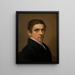 Friedrich Gauermann artist - Jakob Gauermann — framed artwork on a wall
