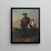 The Shepherd's Return - Jakob Grünenwald — framed artwork on a wall