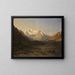 Piz d'Err - Jakob Joseph Zelger — framed artwork on a wall