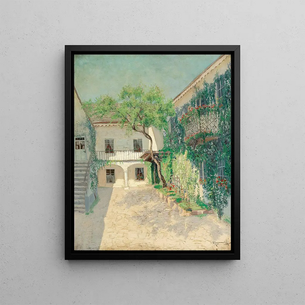 A Summer Day - Jakob Koganowsky — framed artwork on a wall