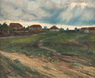 Averse sur le village - Jakob Koganowsky — artwork view