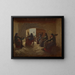 Interior Painting - Jakob Kulle — framed artwork on a wall