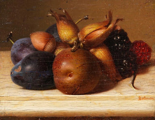 Still life with fruits and nuts - Jakob Lehnen — artwork view
