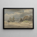 Landscape of the Taunus - Jakob Maurer — framed artwork on a wall