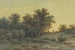 Lisière de forêt avec rivière au crépuscule - Jakob Maurer — artwork view