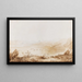 View of the Tiber Valley near Tor di Quinto III - Jakob Philipp Hackert — framed artwork on a wall