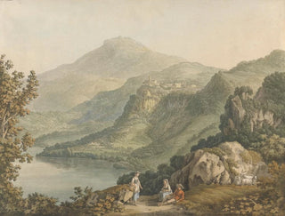 Lac Nemi - Jakob Philipp Hackert — artwork view