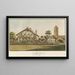 Affoltern near Aarberg - Jakob Samuel Weibel — framed artwork on a wall