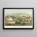 Affoltern dans l'Emmental - Jakob Samuel Weibel — framed artwork on a wall