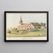 Cappelen - Jakob Samuel Weibel — framed artwork on a wall