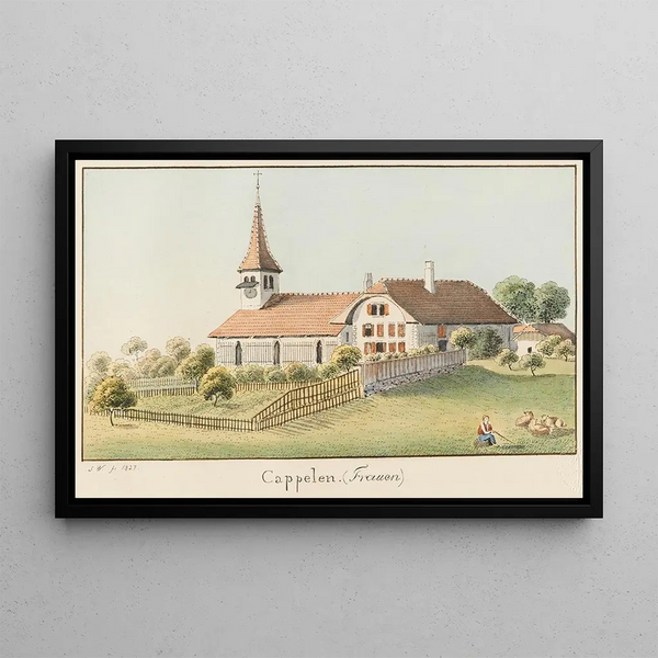 Cappelen - Jakob Samuel Weibel — framed artwork on a wall