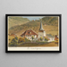 Diemtigen - Jakob Samuel Weibel — framed artwork on a wall