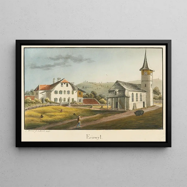 Eriswyl - Jakob Samuel Weibel — framed artwork on a wall