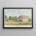 Hassli near Burgdorf - Jakob Samuel Weibel — framed artwork on a wall