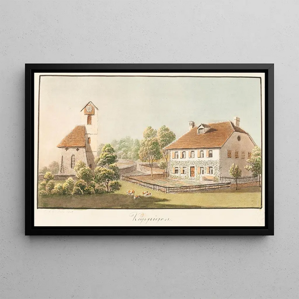 Koppigen - Jakob Samuel Weibel — framed artwork on a wall