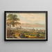 Lausanne, capital city of the canton of Vaud - Jakob Samuel Weibel — framed artwork on a wall