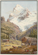 Le Wetterhorn - Jakob Samuel Weibel — artwork view
