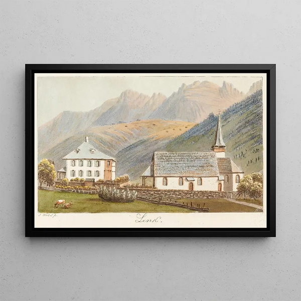 Lenk - Jakob Samuel Weibel — framed artwork on a wall