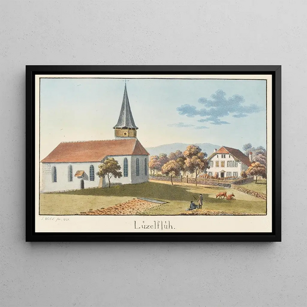 Lzelflh - Jakob Samuel Weibel — framed artwork on a wall