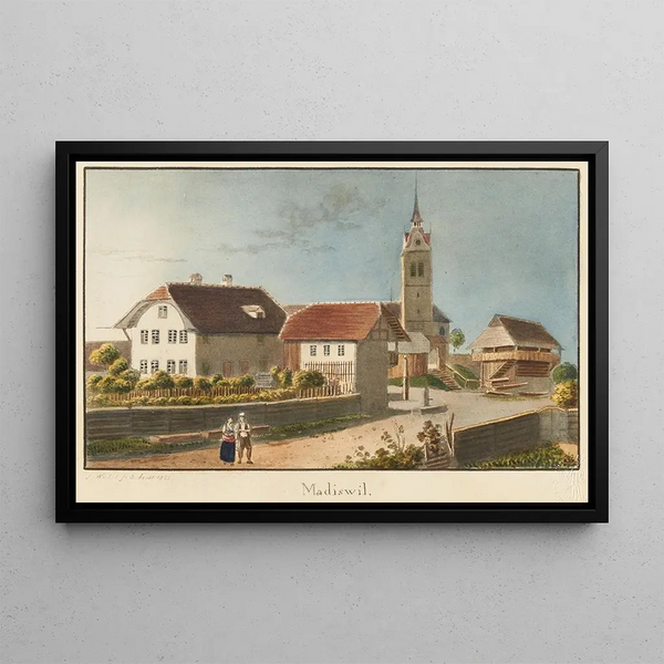 Madiswil - Jakob Samuel Weibel — framed artwork on a wall