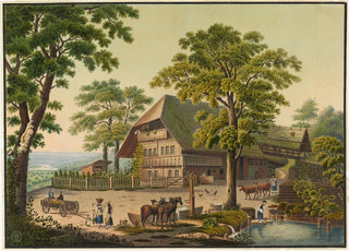 Jakob Samuel Weibel - Maison de paysan prs Wichtrach.webp