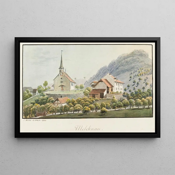 Melchnau - Jakob Samuel Weibel — framed artwork on a wall