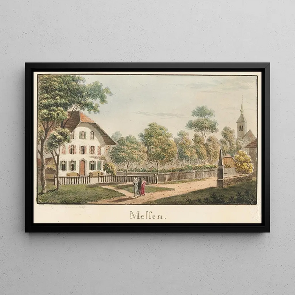 Messes - Jakob Samuel Weibel — framed artwork on a wall