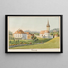 Neuenegg - Jakob Samuel Weibel — framed artwork on a wall