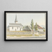 Rüderswil Painting - Jakob Samuel Weibel — framed artwork on a wall
