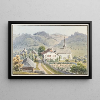 Rexau - Jakob Samuel Weibel — framed artwork on a wall