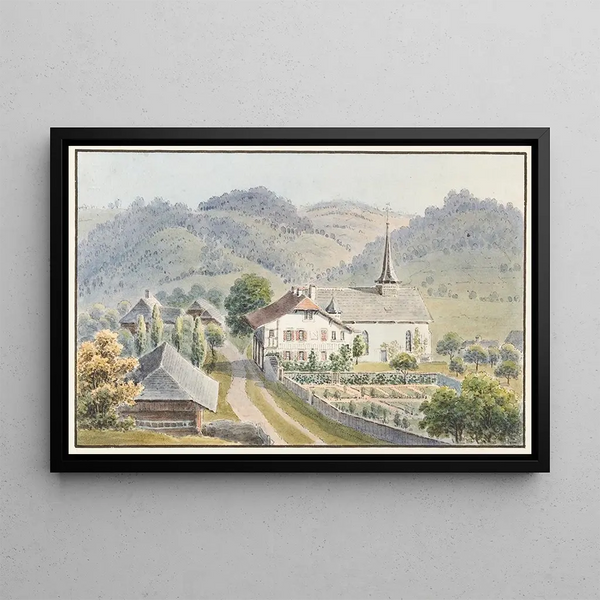 Rexau - Jakob Samuel Weibel — framed artwork on a wall