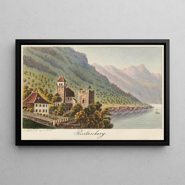 Rinkenberg - Jakob Samuel Weibel — framed artwork on a wall