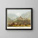 Château de Tellenburg - Jakob Samuel Weibel — framed artwork on a wall