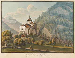 Château de Wimmis - Jakob Samuel Weibel — artwork view