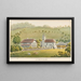 Stettlen - Jakob Samuel Weibel — framed artwork on a wall