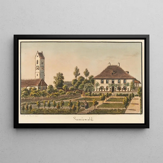 Sumiswald - Jakob Samuel Weibel — framed artwork on a wall