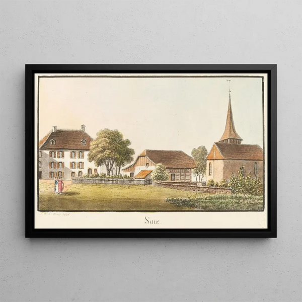 Sutz - Jakob Samuel Weibel — framed artwork on a wall