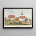 Thunstetten - Jakob Samuel Weibel — framed artwork on a wall