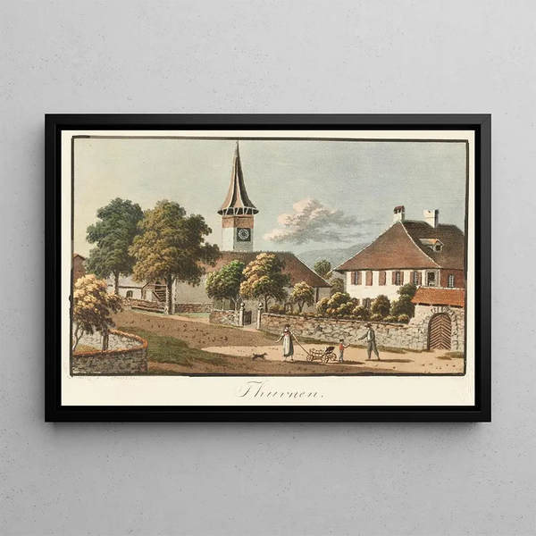 Thurnen - Jakob Samuel Weibel — framed artwork on a wall