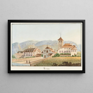 Twann - Jakob Samuel Weibel — framed artwork on a wall