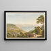 View of the Surroundings of Vevey from Chexbres - Jakob Samuel Weibel — framed artwork on a wall