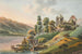 Vue du château de Ringenberg au lac de Brienz - Jakob Samuel Weibel — artwork view